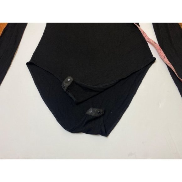 Mangopop Long Sleeve Turtle Neck Bodysuit- size small - Picture 4 of 8